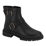 Bota Moleca Tratorada Com Fivelas 