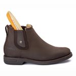Botina Zebu Anatomica Confort Graxo Café