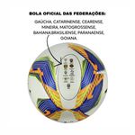 Bola Topper Futebol De Campo Samba Pró Oficial Das Federações - Verde+laranja
