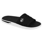 Chinelo Brsport Slide Masculino Casual Preto/Branco