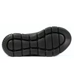 Tênis Adrun Calce Fácil Flex Moove Preto
