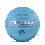 Bola Poker Volei Training VLT 100 Celeste