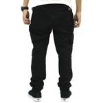 Calça Your Face Jogger Cargo Sarja Preto