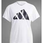 Camiseta Adidas Feminina Run It Brand Love