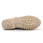 Sapato Mocassim Feminino Oxford Cora Em Couro Legítimo Caramelo