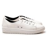 Tênis Feminino Casual Ísis Em Sintético Premium Confortável - Branco