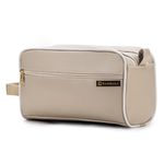 Necessaire Feminina Com Duas Divisórias - Off White 