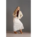 Sapato Mocassim Feminino Oxford Cora Em Couro Legítimo Caramelo