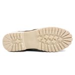 Sapato Mocassim Feminino Oxford Cora Em Couro Legítimo Camurça Verde Militar