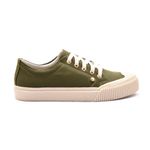 Tênis Feminino Casual Lua Em Lona Confortável - Verde Militar