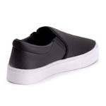 Tênis Slip On Feminino Casual Calce Fácil Confortável - Preto