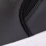 Tênis Slip On Feminino Casual Calce Fácil Confortável - Preto