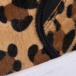 Tênis Slip On Feminino Casual Calce Fácil Confortável - Onça