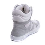 Tênis Sneaker Unissex Couro Legitimo Branco Calçado Fitness