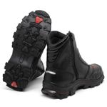 Bota Bell Boots Adventure/Motoqueiro 3000 - Preto/Vermelho