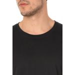 Camiseta Masculina Lisa - Preta