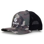 Boné Célula Trucker Camuflado - Preto