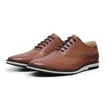 Sapato Casual Ettore, Aprilia - Couro Caramelo