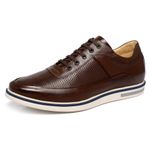 Sapato Casual Ettore, Malaga - Couro Tabaco.