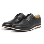 Sapato Casual Ettore, Taranto - Couro Preto