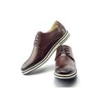 Sapato Casual Ettore, Bari - Couro Tabaco