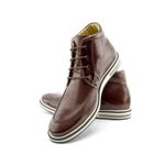 Sapato Casual Ettore, Catânia- Couro Tabaco.