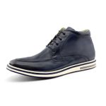 Sapato Casual Ettore, Catânia- Couro Azul