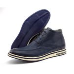 Sapato Casual Ettore, Catânia- Couro Azul