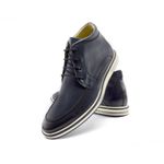 Sapato Casual Ettore, Catânia- Couro Azul