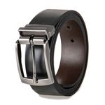 Cinto Dupla Face Ettore, 100% - Couro Preto