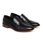 Sapato Esporte Fino Ettore, Palatino - Couro Preto