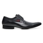 Sapato Social Ettore, Milão - Couro Preto.