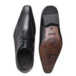 Sapato Social Ettore, Milão - Couro Preto.
