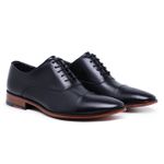 Sapato Social Ettore, Assis - Couro Preto.