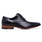 Sapato Social Ettore, Assis - Couro Preto.