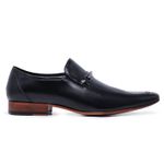 Sapato Casual Ettore, Livorno - Couro Preto