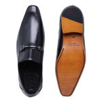 Sapato Casual Ettore, Livorno - Couro Preto