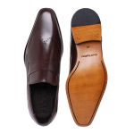 Sapato Casual Ettore, Vittoria - Couro Tabaco.