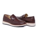 Sapato Casual Ettore, Reggiano - Couro Tabaco