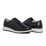 Sapato Casual Ettore, Udine - Couro Preto