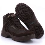 Bota cano curto Evoque - Café