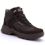 Bota cano curto Evoque - Café