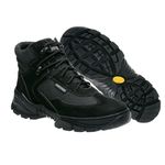 Bota cano curto Evoque - Preto Nobuck