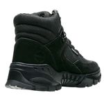 Bota cano curto Evoque - Preto Nobuck