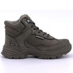 Bota cano curto Evoque - Grafite Nobuck
