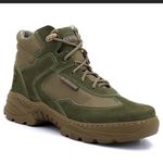 Bota cano curto Evoque - Verde Militar