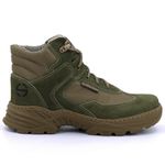 Bota cano curto Evoque - Verde Militar