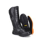 Bota cano longo Asphalt - Preto 