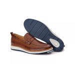 Sapato Loafer Casual Couro Castor 