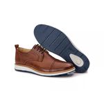 Sapato Derby Casual Couro Castor 